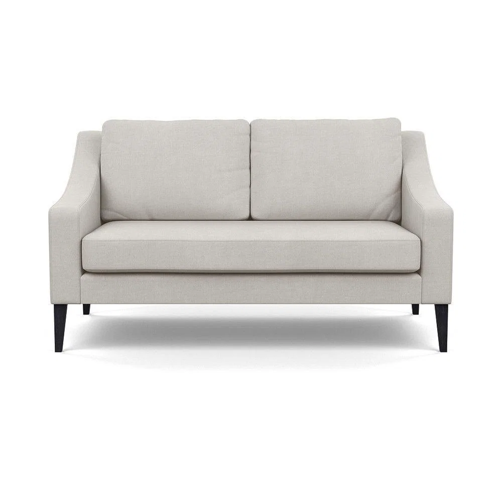 Heal's Mistral 4 Seater Sofa Smart Luxe Velvet Azure Black Feet - Heal's UK Furniture – image 23