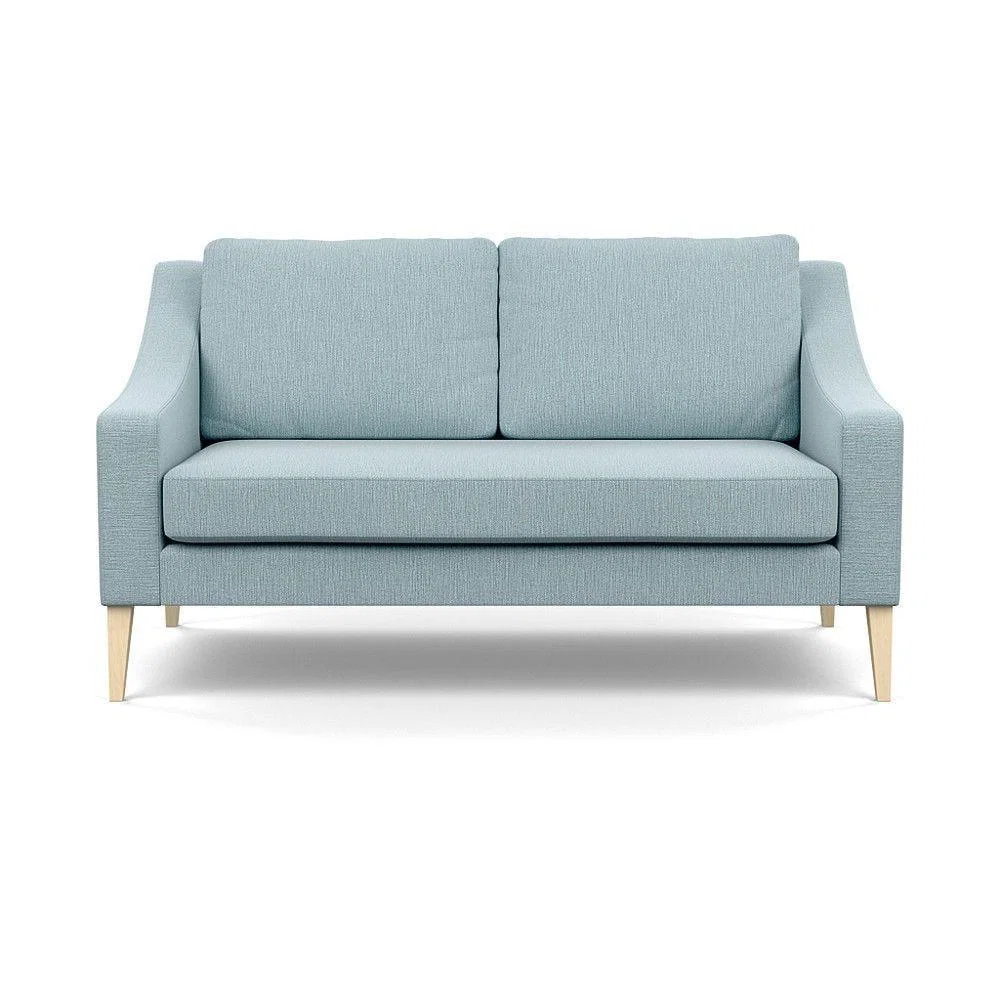 Heal's Mistral 4 Seater Sofa Smart Luxe Velvet Azure Black Feet - Heal's UK Furniture – image 38