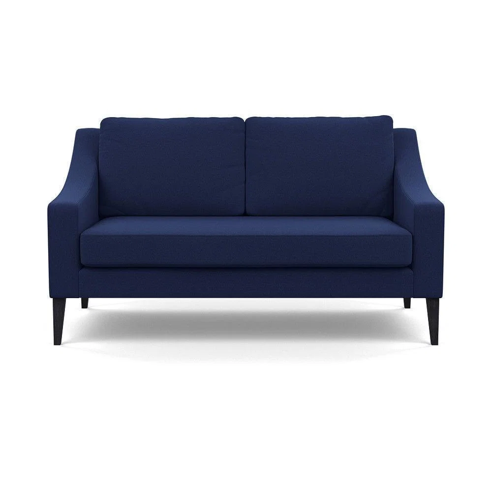 Heal's Mistral 4 Seater Sofa Smart Luxe Velvet Azure Black Feet - Heal's UK Furniture – image 54