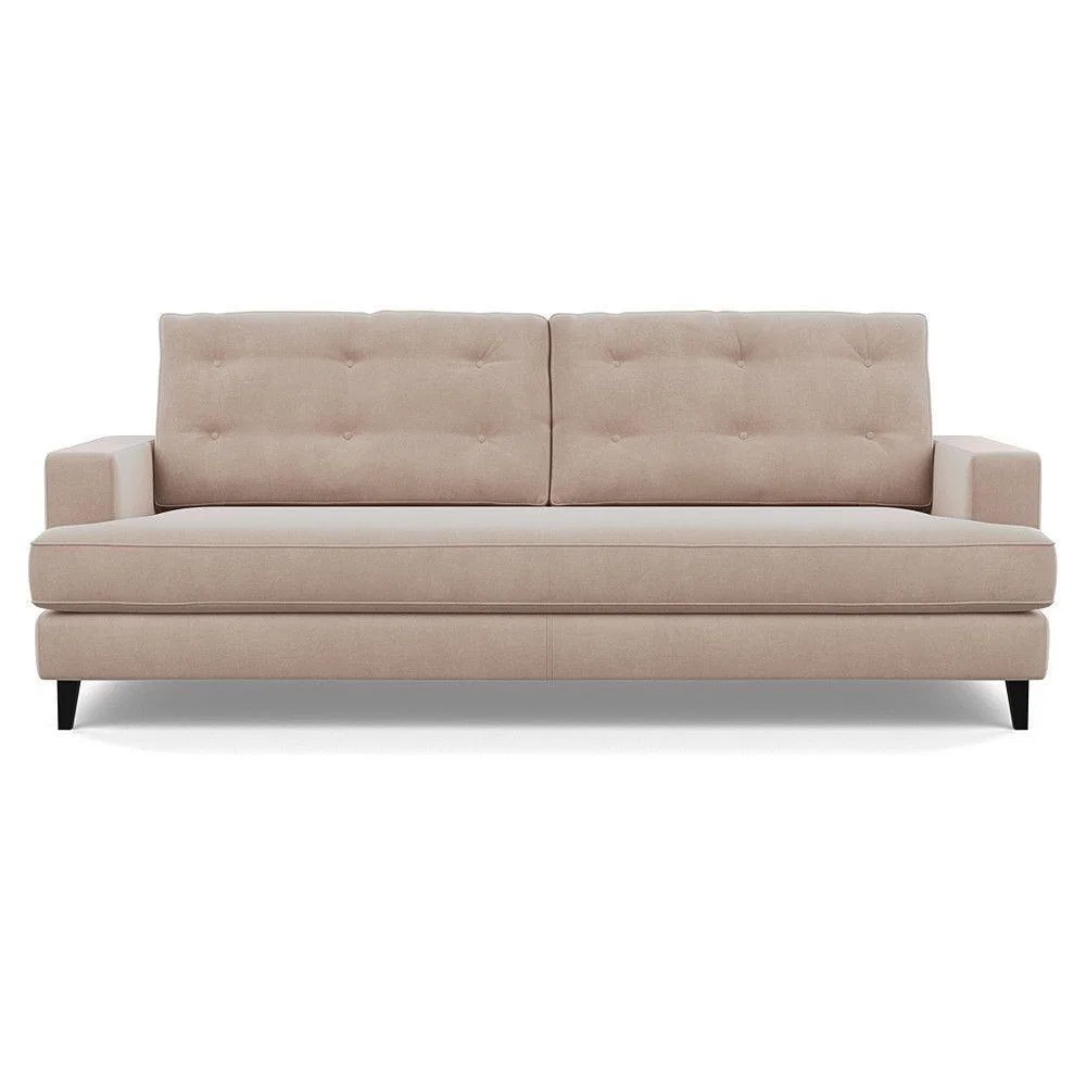 Heal's Mistral 4 Seater Sofa Smart Luxe Velvet Azure Black Feet - Heal's UK Furniture – image 63