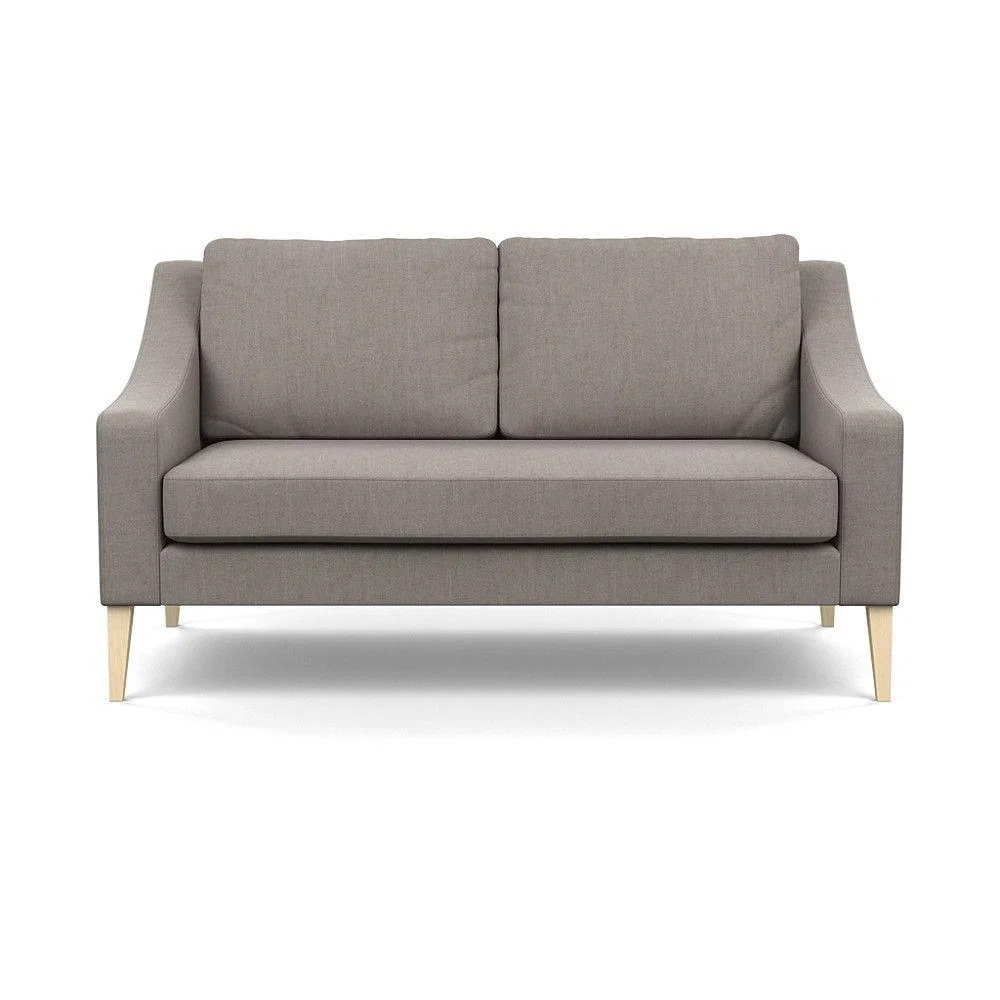 Heal's Mistral 4 Seater Sofa Smart Luxe Velvet Azure Black Feet - Heal's UK Furniture – image 71