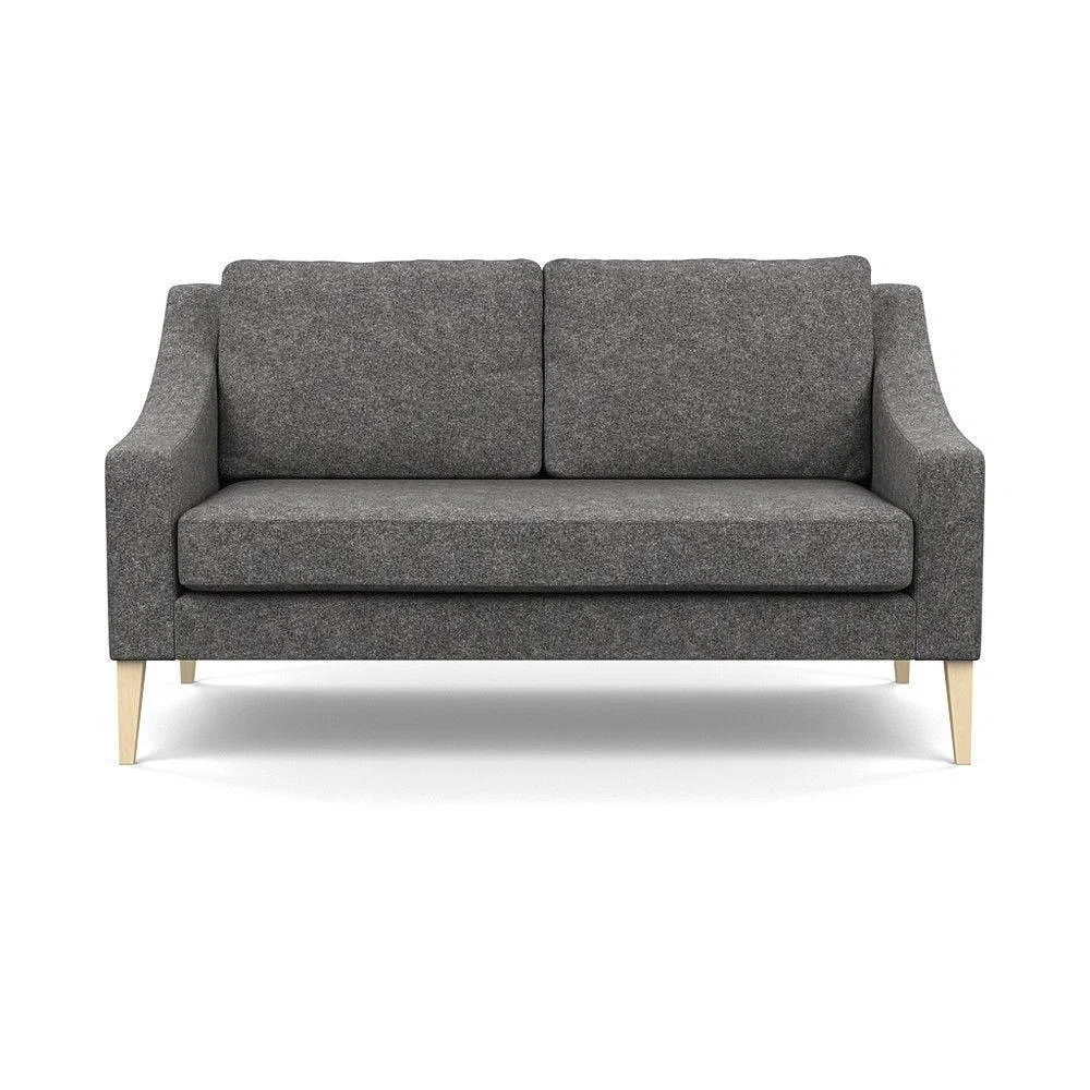 Heal's Mistral 4 Seater Sofa Smart Luxe Velvet Azure Black Feet - Heal's UK Furniture – image 73