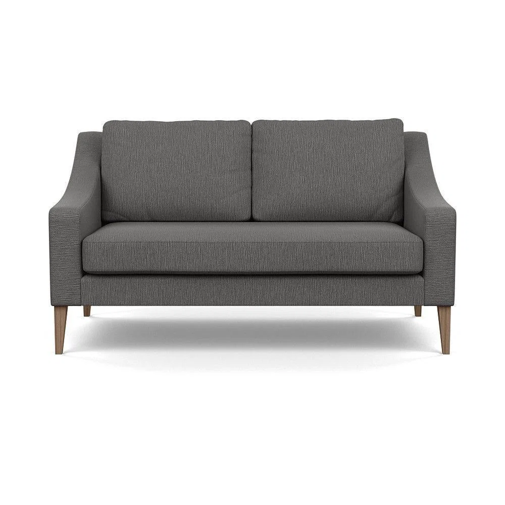 Heal's Mistral 4 Seater Sofa Smart Luxe Velvet Azure Black Feet - Heal's UK Furniture – image 74