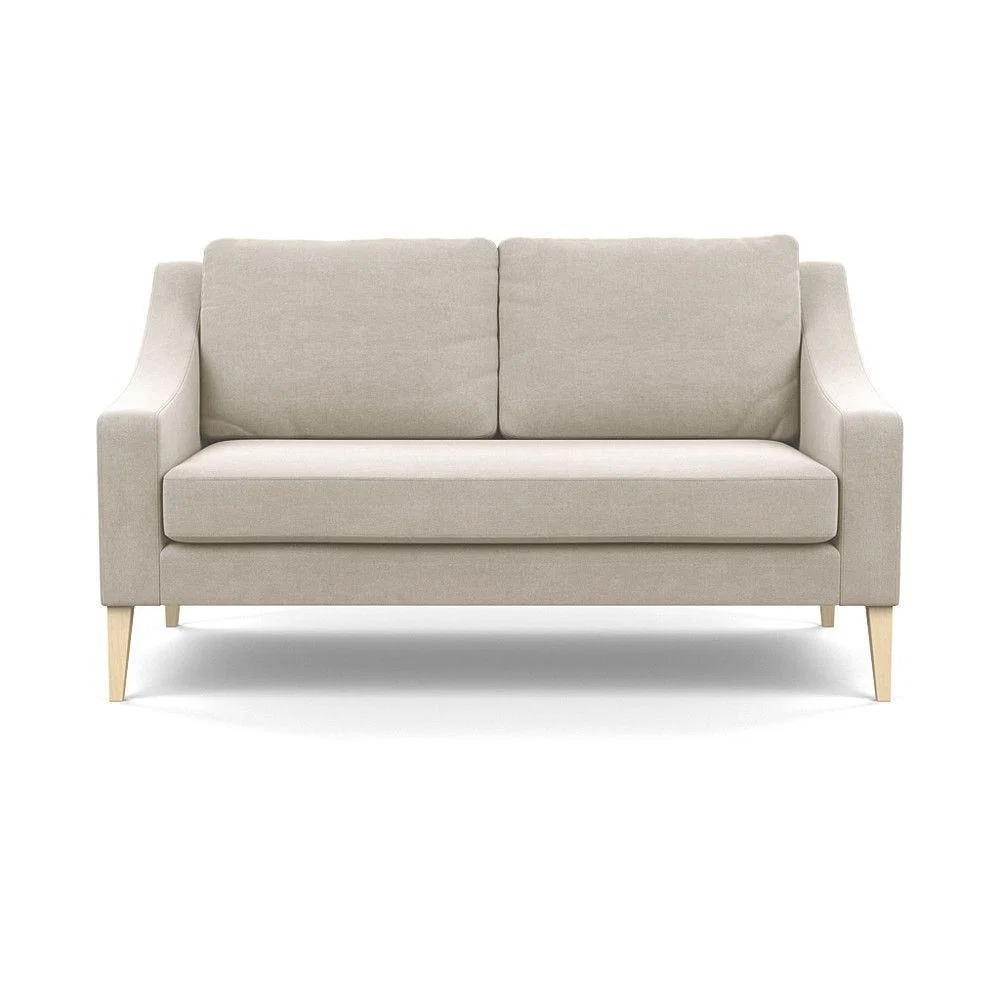 Heal's Mistral 4 Seater Sofa Smart Luxe Velvet Azure Black Feet - Heal's UK Furniture – image 75