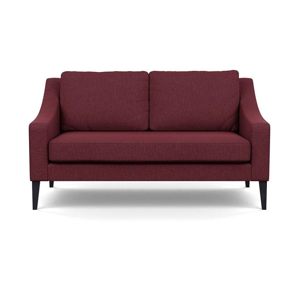 Heal's Mistral 4 Seater Sofa Smart Luxe Velvet Azure Black Feet - Heal's UK Furniture – image 78