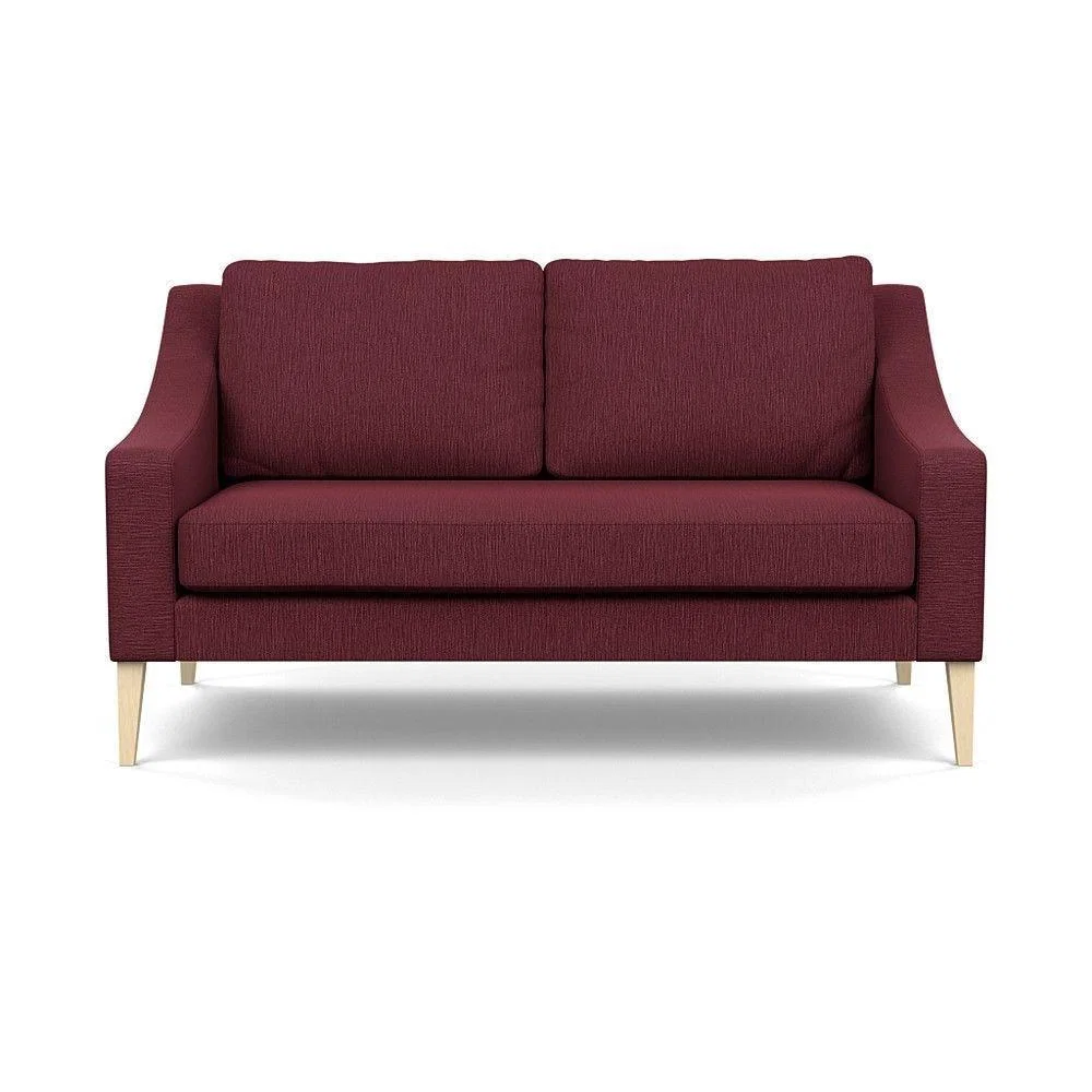 Heal's Mistral 4 Seater Sofa Smart Luxe Velvet Azure Black Feet - Heal's UK Furniture – image 79