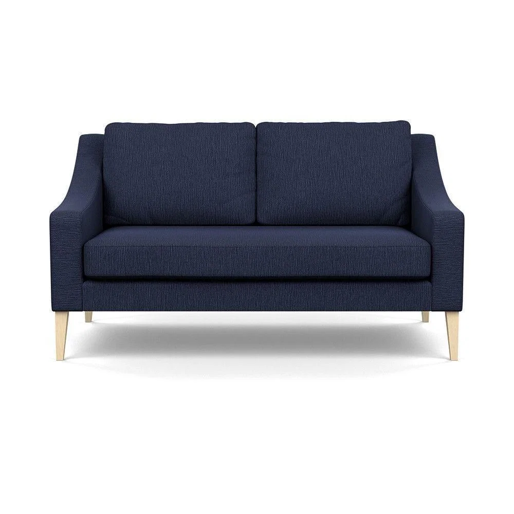 Heal's Mistral 4 Seater Sofa Smart Luxe Velvet Azure Black Feet - Heal's UK Furniture – image 83