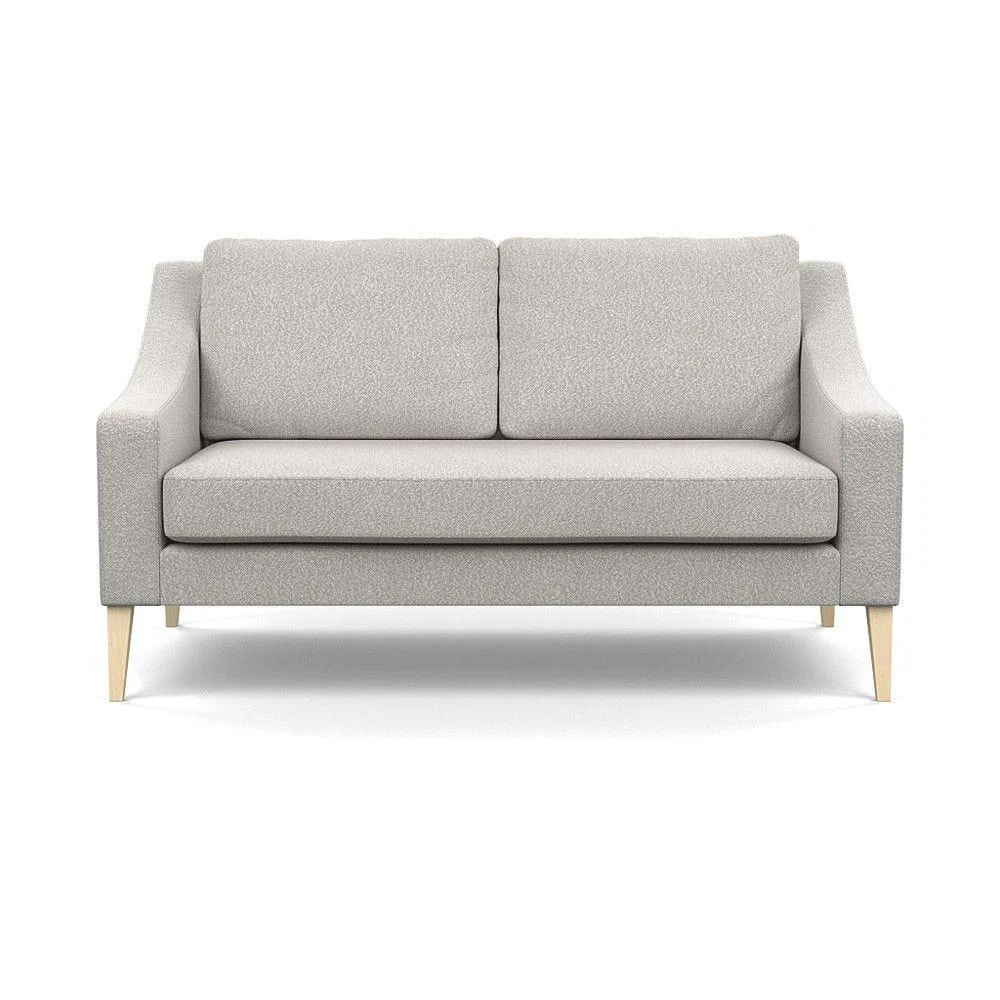 Heal's Mistral 4 Seater Sofa Smart Luxe Velvet Azure Black Feet - Heal's UK Furniture – image 95