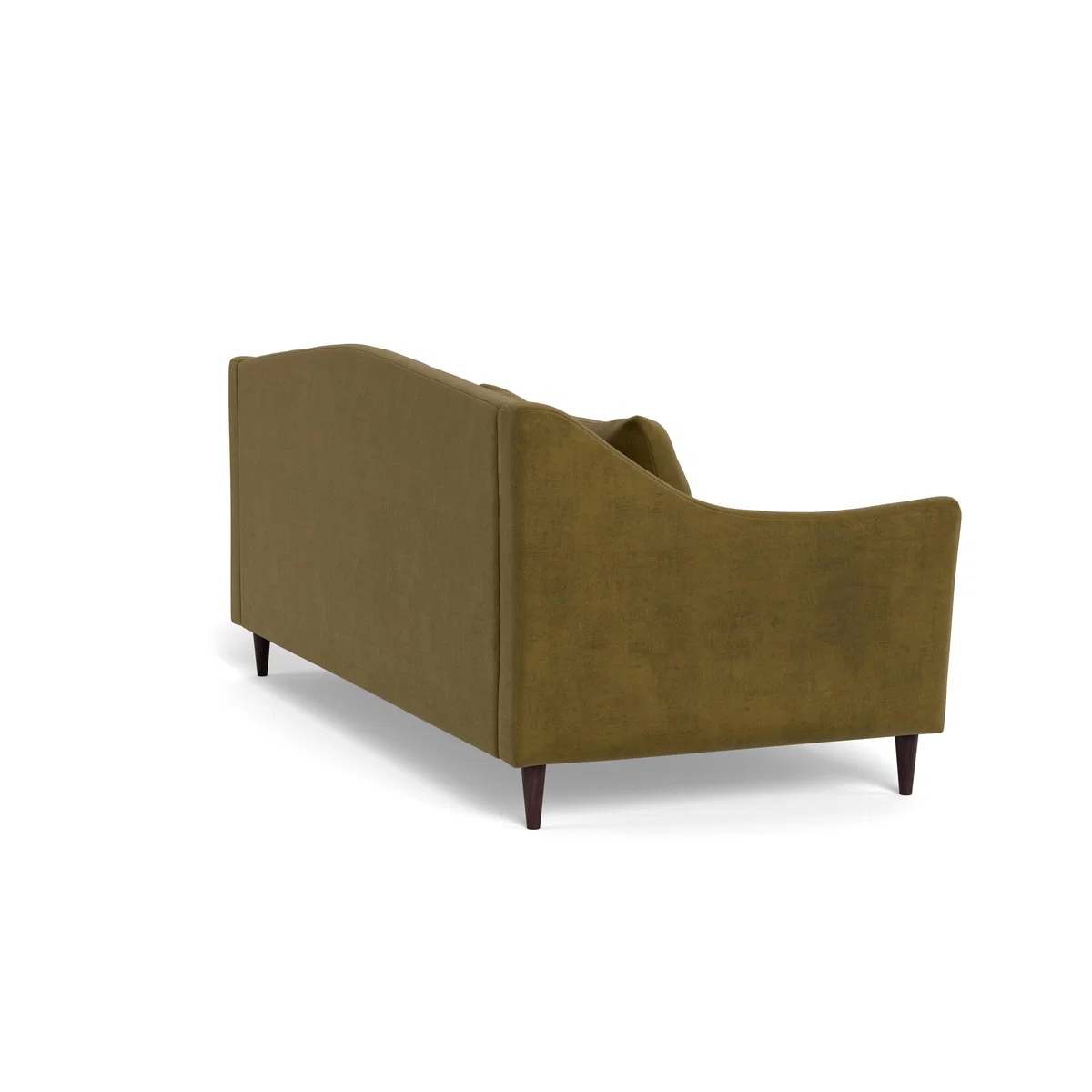 Heal's Somerset 4 Seater Sofa Smart Luxe Velvet Peridot Natural Feet – image 5