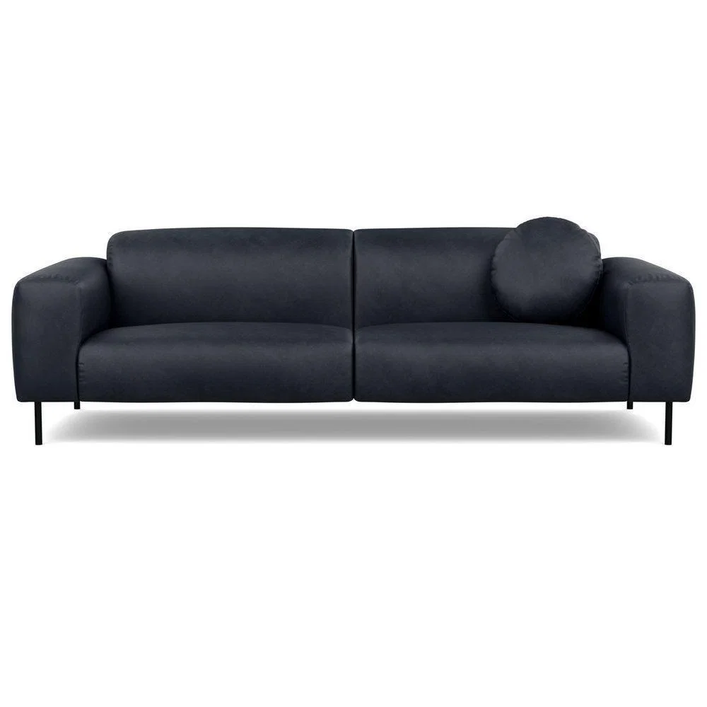 Heal's Luna 4 Seater Sofa Tundra Texture Latte Black Feet - Heal's UK Furniture – image 12