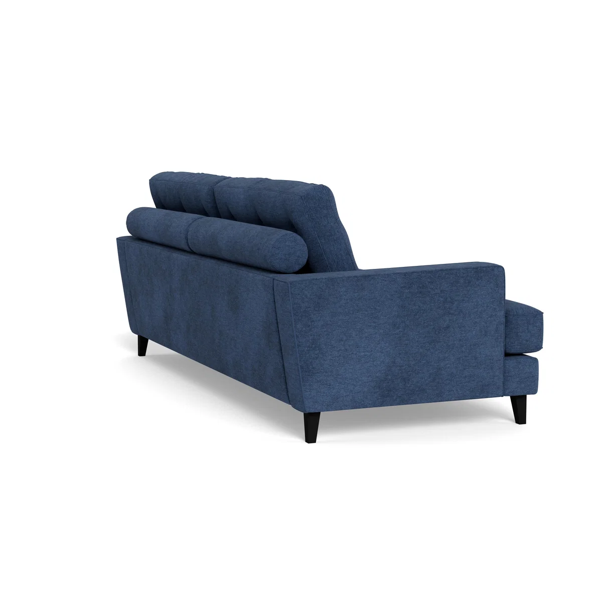 Heal's Mistral 4 Seater Sofa Broad Weave Lagoon Black Feet – image 5