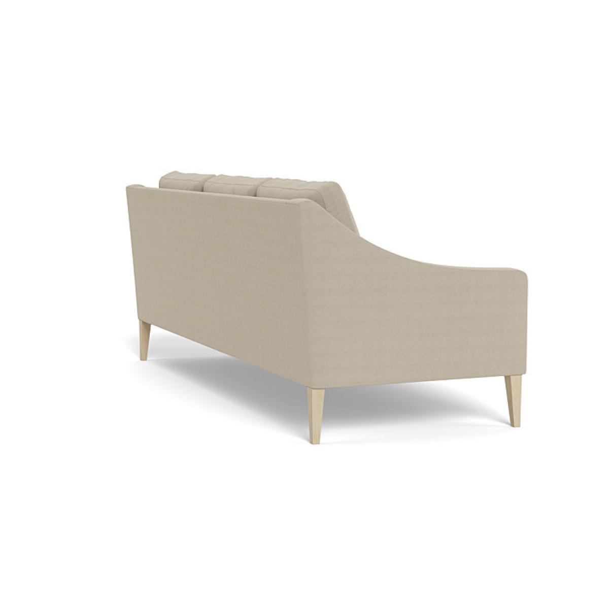Heal's Richmond 4 Seater Sofa Smart Luxe Velvet Ocean Natural Ash Feet - Heal's UK Furniture – image 4