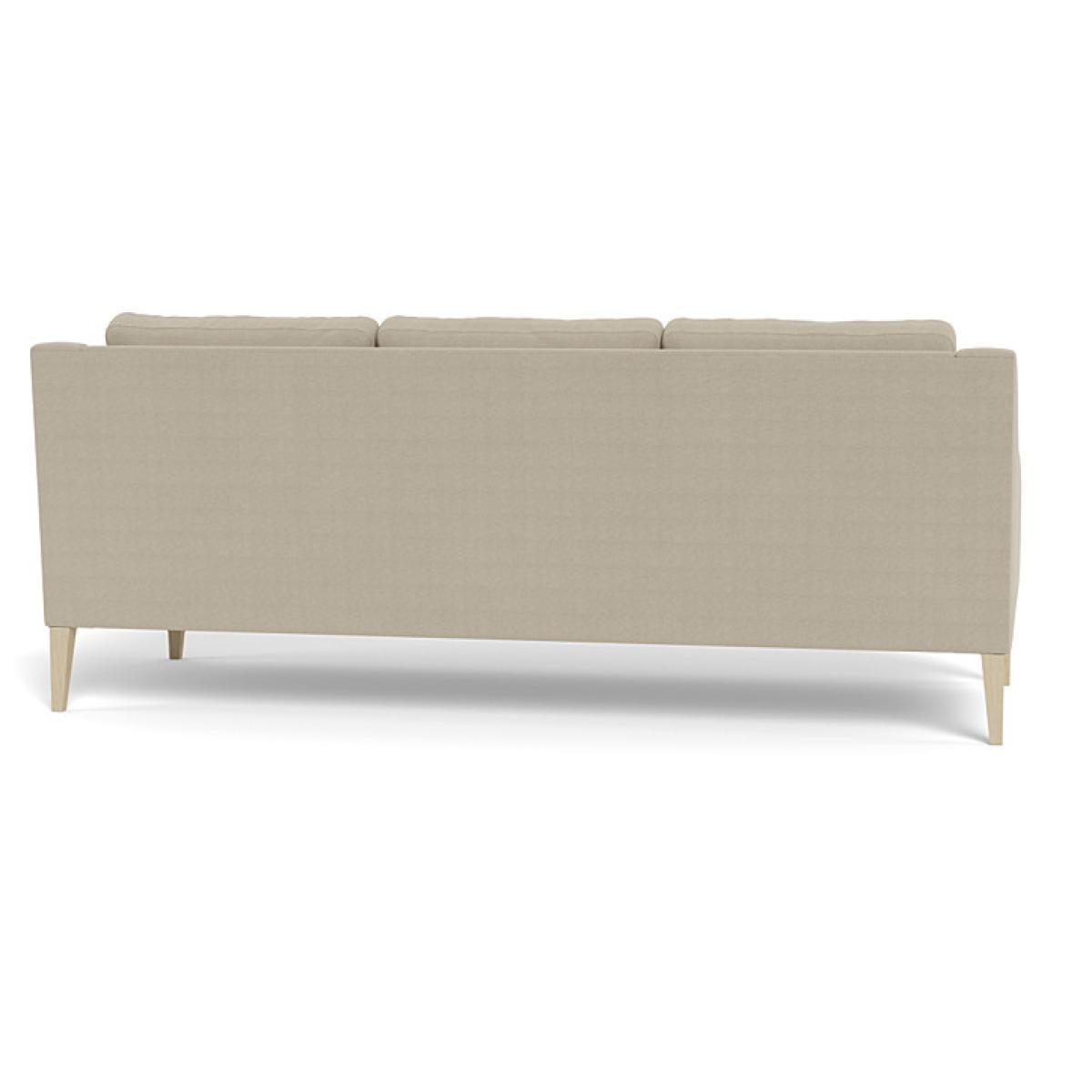 Heal's Richmond 4 Seater Sofa Smart Luxe Velvet Ocean Natural Ash Feet - Heal's UK Furniture – image 5