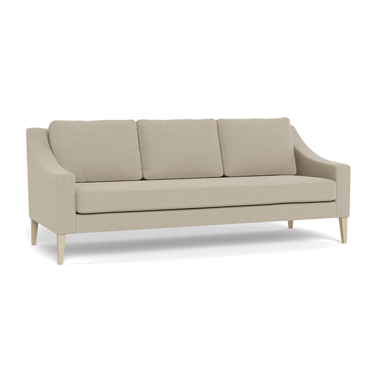 Heal's Richmond 4 Seater Sofa Smart Luxe Velvet Ocean Natural Ash Feet - Heal's UK Furniture – image 1