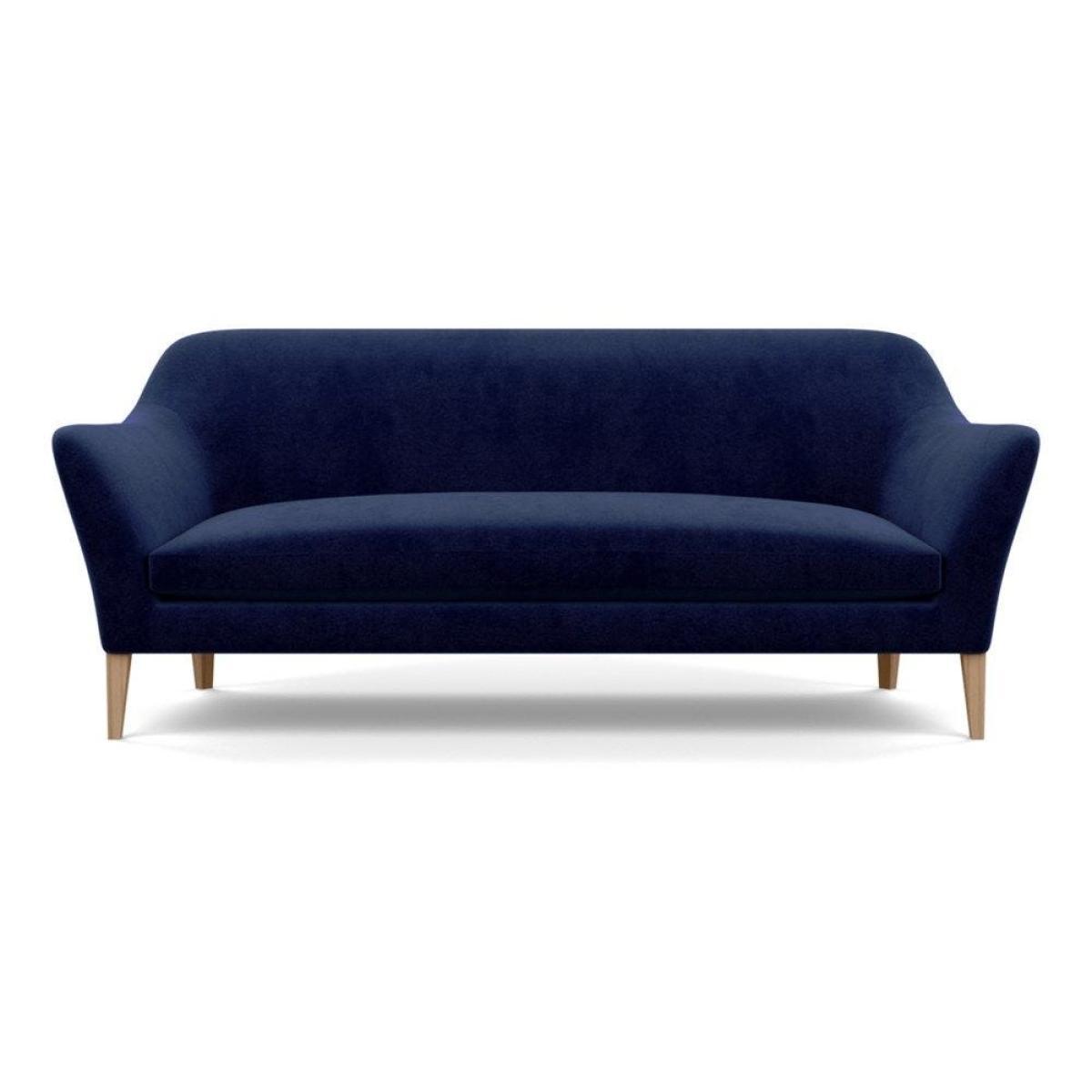 Heal's Wallis 4 Seater Sofa Tejo Recycled Teal Tinted Ash Feet - Heal's UK Furniture – image 2