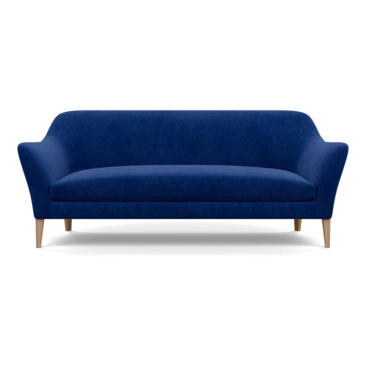 Heal's Wallis 4 Seater Sofa Tejo Recycled Teal Tinted Ash Feet - Heal's UK Furniture – image 3