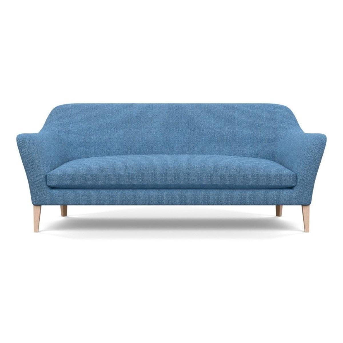 Heal's Wallis 4 Seater Sofa Tejo Recycled Teal Tinted Ash Feet - Heal's UK Furniture – image 28