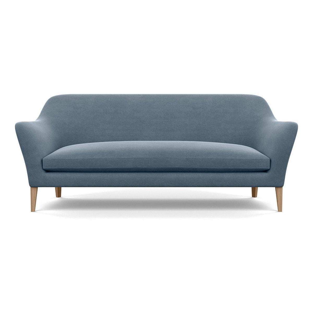 Heal's Wallis 4 Seater Sofa Tejo Recycled Teal Tinted Ash Feet - Heal's UK Furniture – image 29