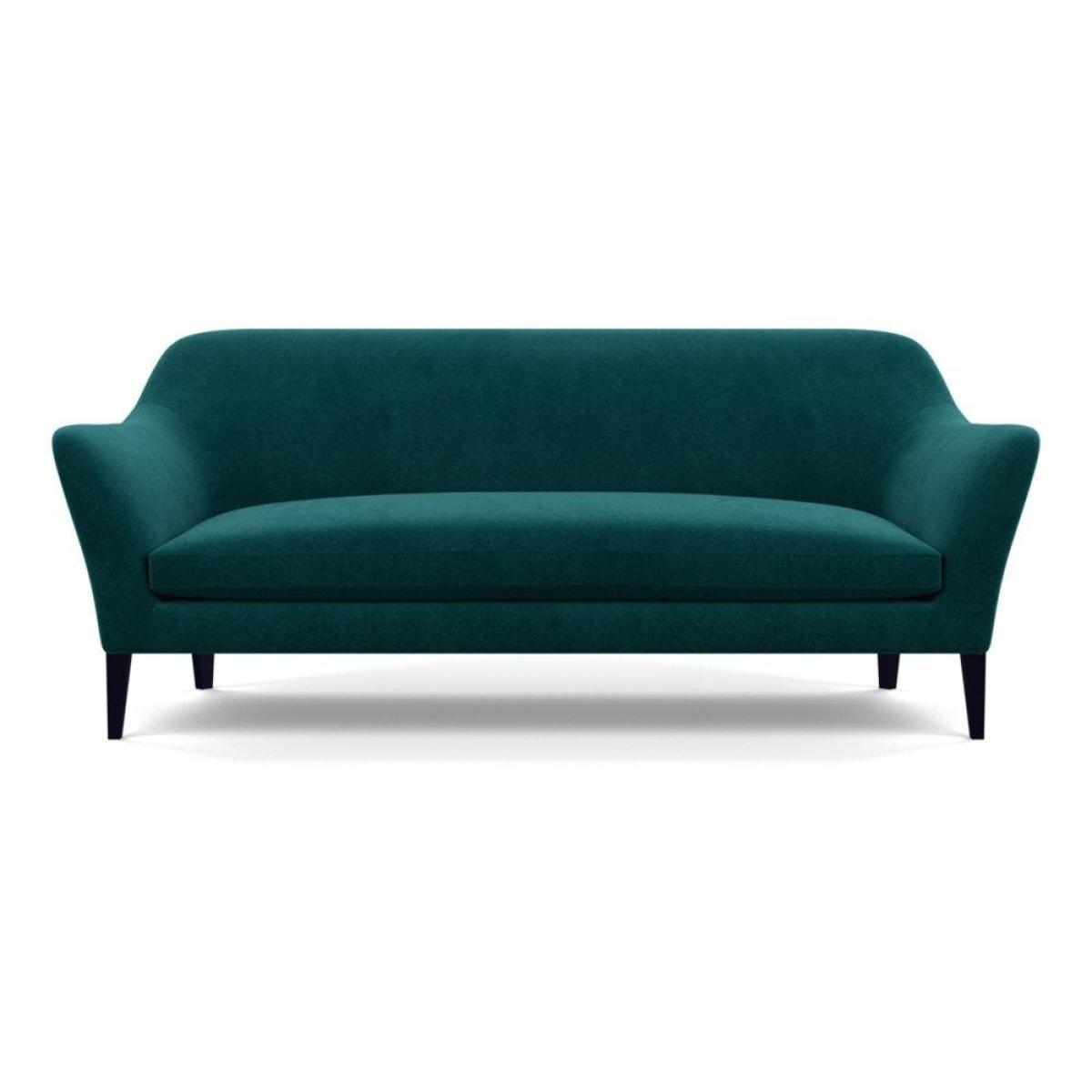 Heal's Wallis 4 Seater Sofa Tejo Recycled Teal Tinted Ash Feet - Heal's UK Furniture – image 40