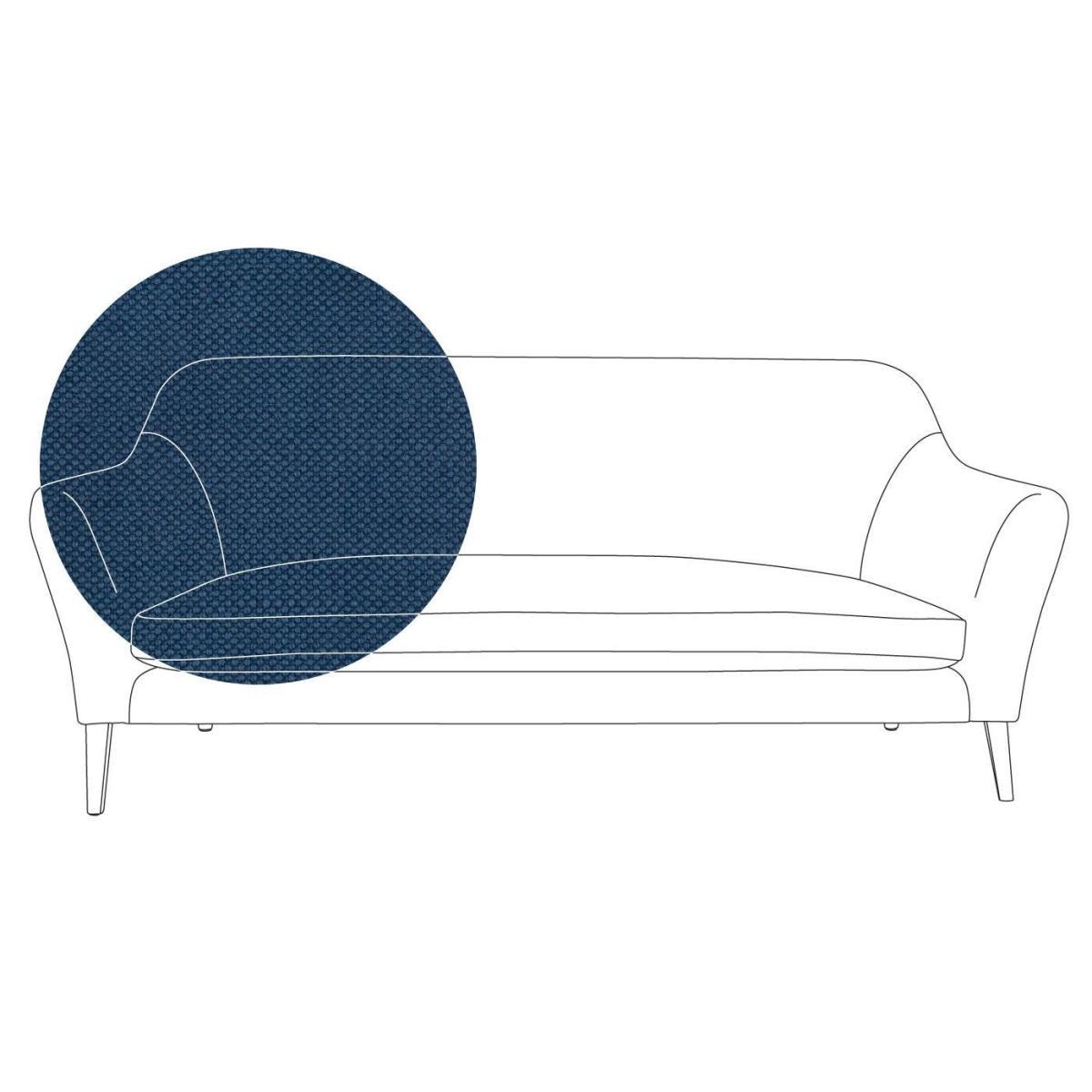 Heal's Wallis 4 Seater Sofa Tejo Recycled Teal Tinted Ash Feet - Heal's UK Furniture – image 73