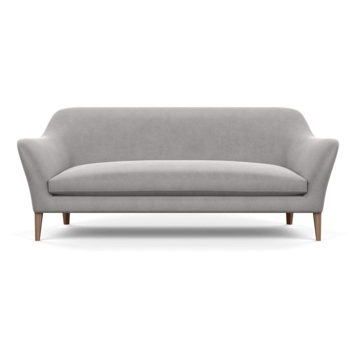 Heal's Wallis 4 Seater Sofa Tejo Recycled Teal Tinted Ash Feet - Heal's UK Furniture – image 9