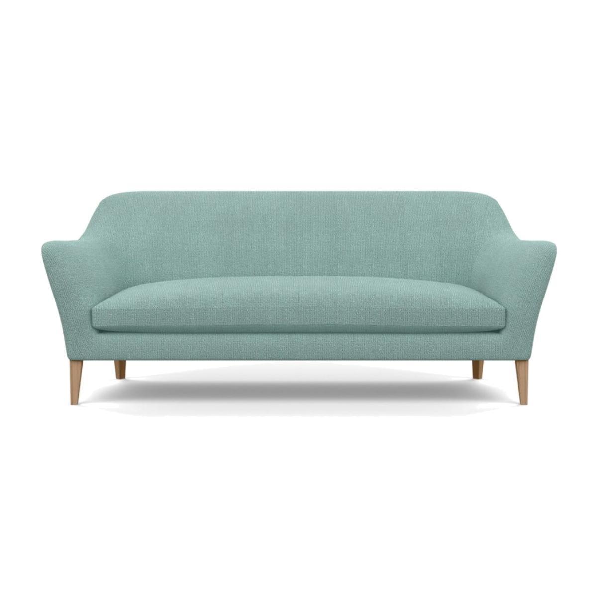 Heal's Wallis 4 Seater Sofa Tejo Recycled Teal Tinted Ash Feet - Heal's UK Furniture – image 1