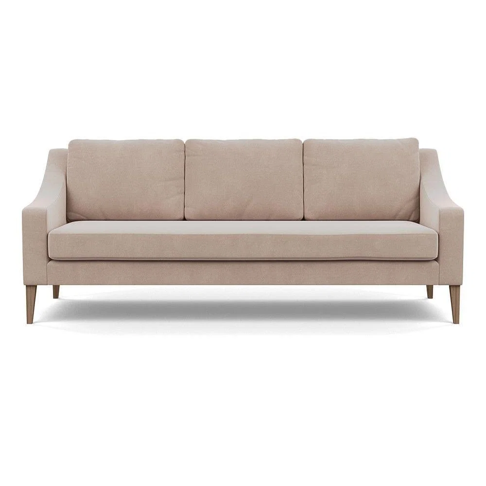 Heal's Richmond 4 Seater Sofa Smart Luxe Velvet Grass Tinted Ash Feet - Heal's UK Furniture – image 2