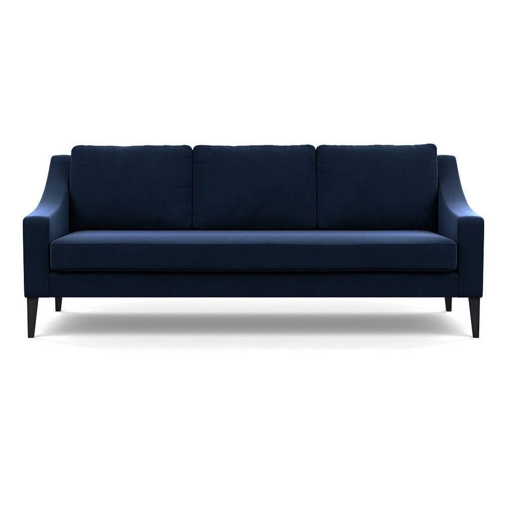 Heal's Richmond 4 Seater Sofa Smart Luxe Velvet Grass Tinted Ash Feet - Heal's UK Furniture – image 107