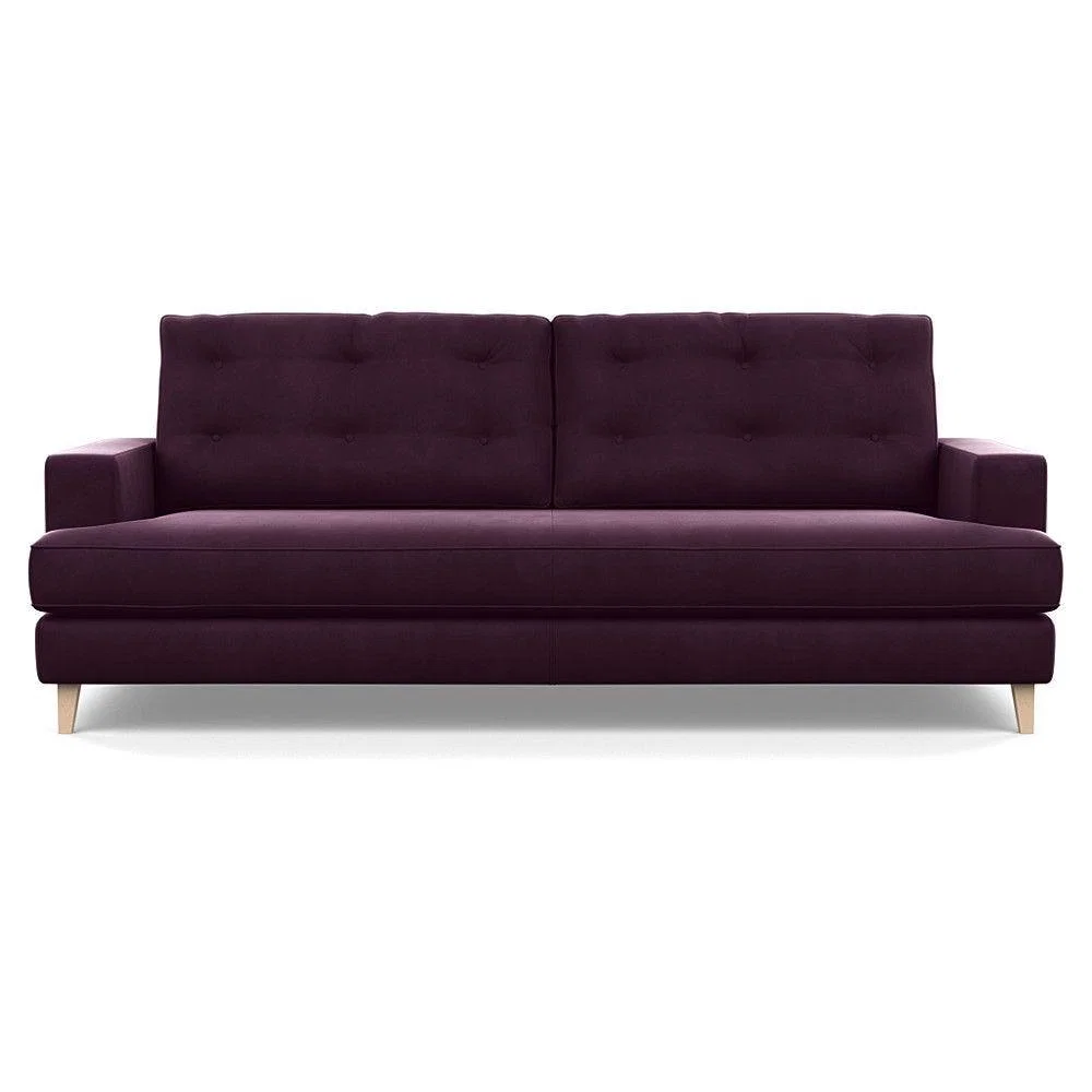 Heal's Richmond 4 Seater Sofa Smart Luxe Velvet Grass Tinted Ash Feet - Heal's UK Furniture – image 112