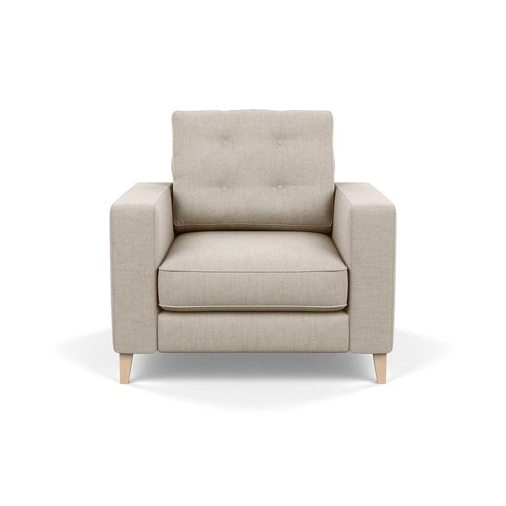 Heal's Richmond 4 Seater Sofa Smart Luxe Velvet Grass Tinted Ash Feet - Heal's UK Furniture – image 114