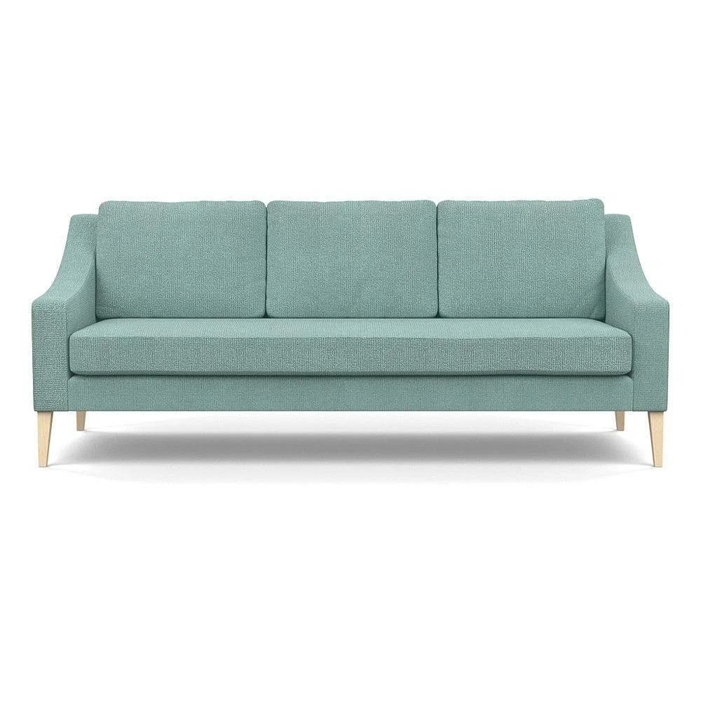 Heal's Richmond 4 Seater Sofa Smart Luxe Velvet Grass Tinted Ash Feet - Heal's UK Furniture – image 122