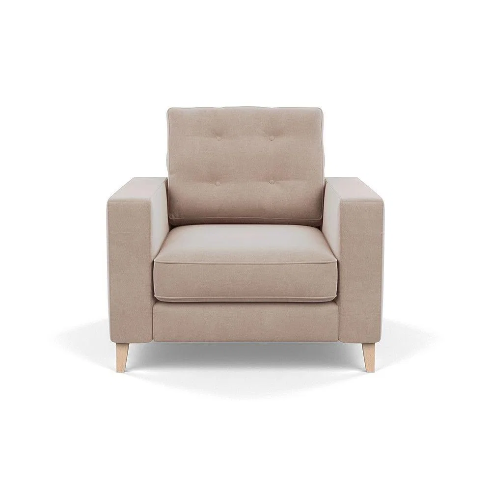 Heal's Richmond 4 Seater Sofa Smart Luxe Velvet Grass Tinted Ash Feet - Heal's UK Furniture – image 127