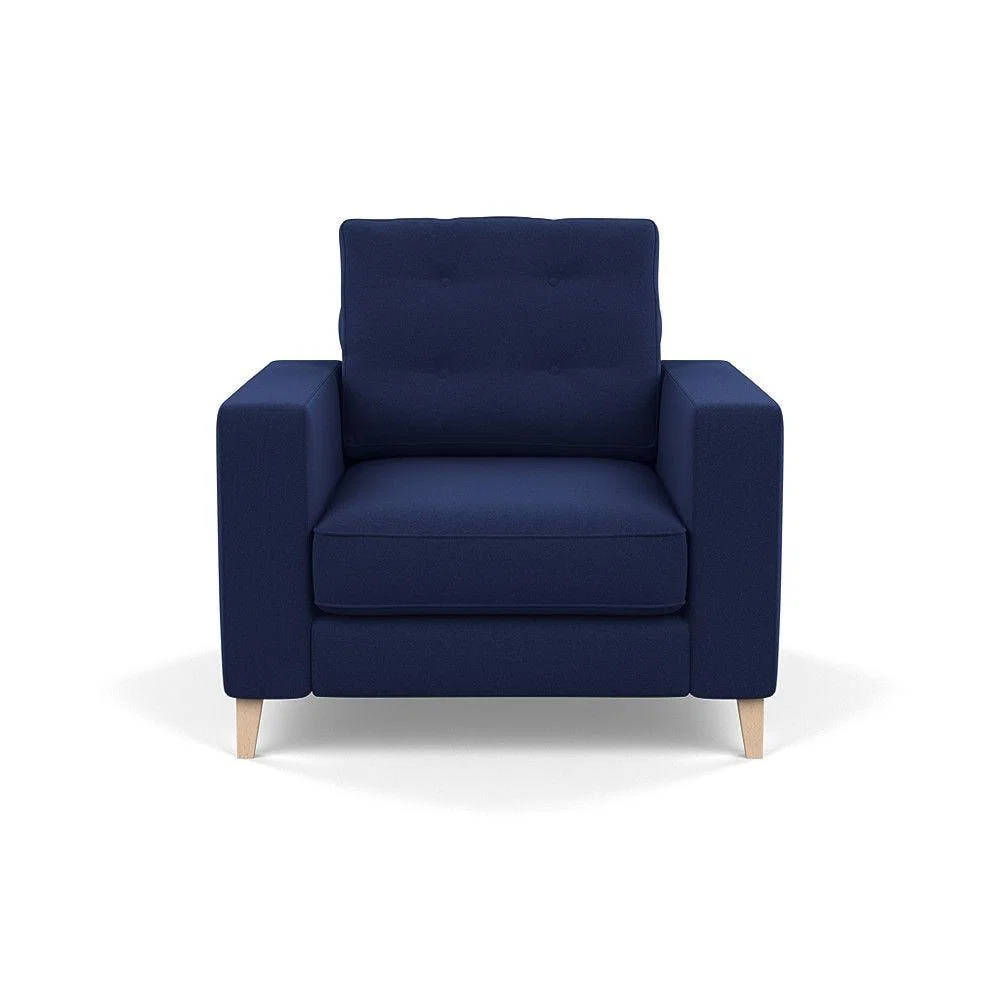 Heal's Richmond 4 Seater Sofa Smart Luxe Velvet Grass Tinted Ash Feet - Heal's UK Furniture – image 129