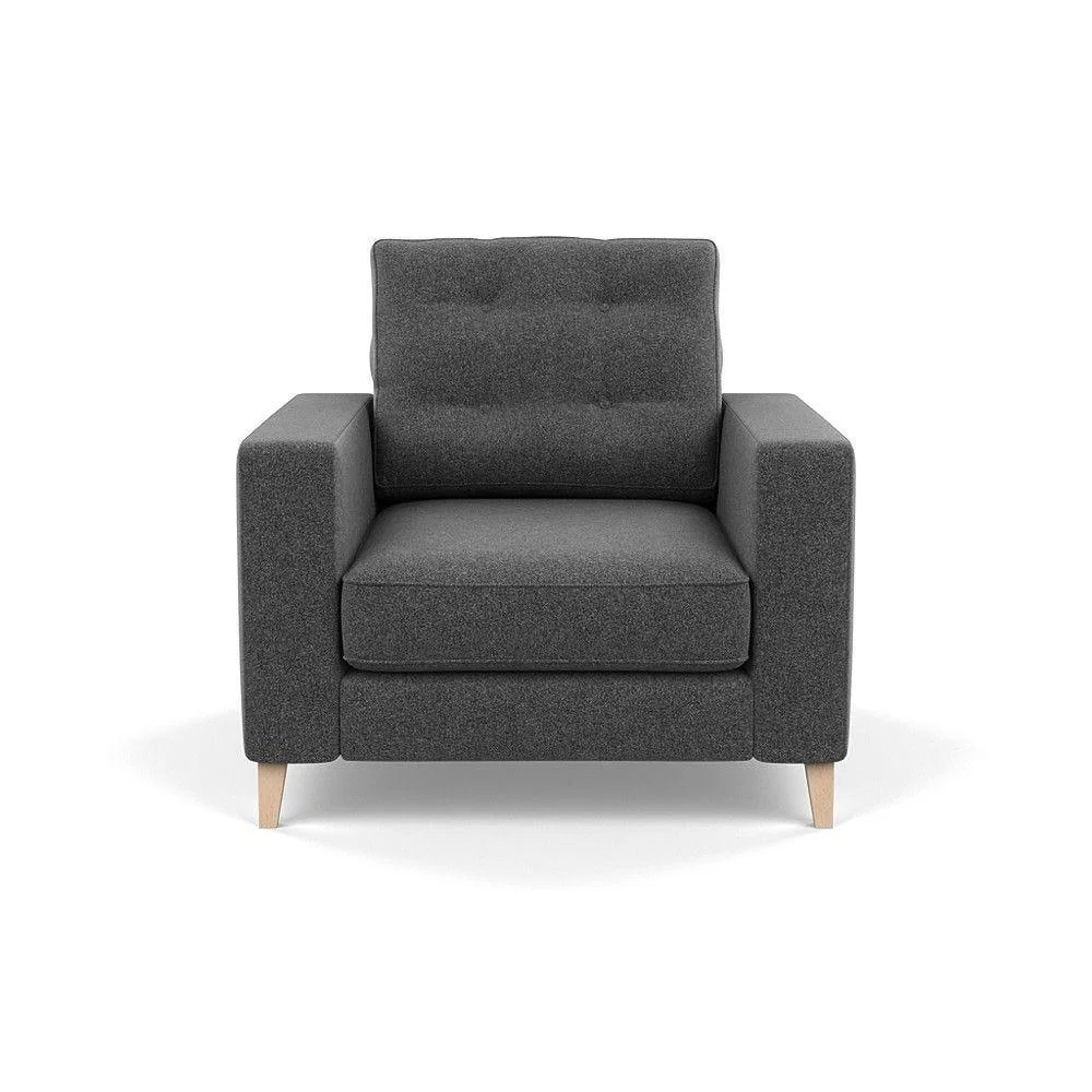 Heal's Richmond 4 Seater Sofa Smart Luxe Velvet Grass Tinted Ash Feet - Heal's UK Furniture – image 130