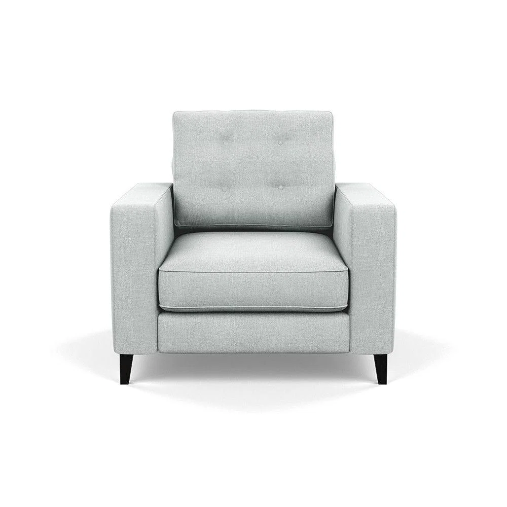 Heal's Richmond 4 Seater Sofa Smart Luxe Velvet Grass Tinted Ash Feet - Heal's UK Furniture – image 14
