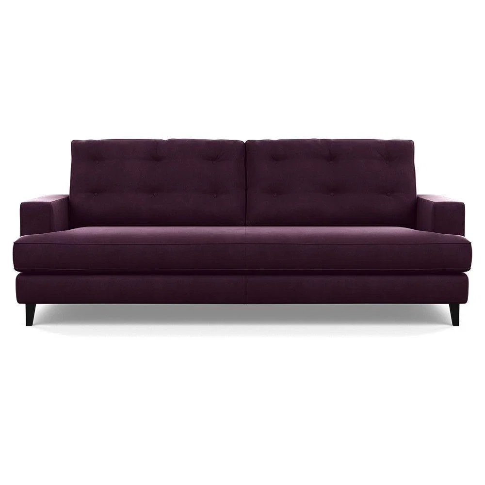 Heal's Richmond 4 Seater Sofa Smart Luxe Velvet Grass Tinted Ash Feet - Heal's UK Furniture – image 132