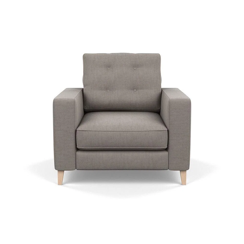 Heal's Richmond 4 Seater Sofa Smart Luxe Velvet Grass Tinted Ash Feet - Heal's UK Furniture – image 138