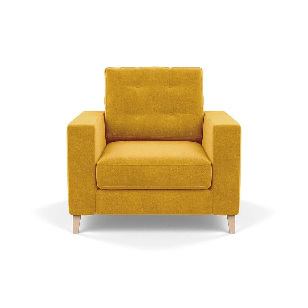 Heal's Richmond 4 Seater Sofa Smart Luxe Velvet Grass Tinted Ash Feet - Heal's UK Furniture – image 140