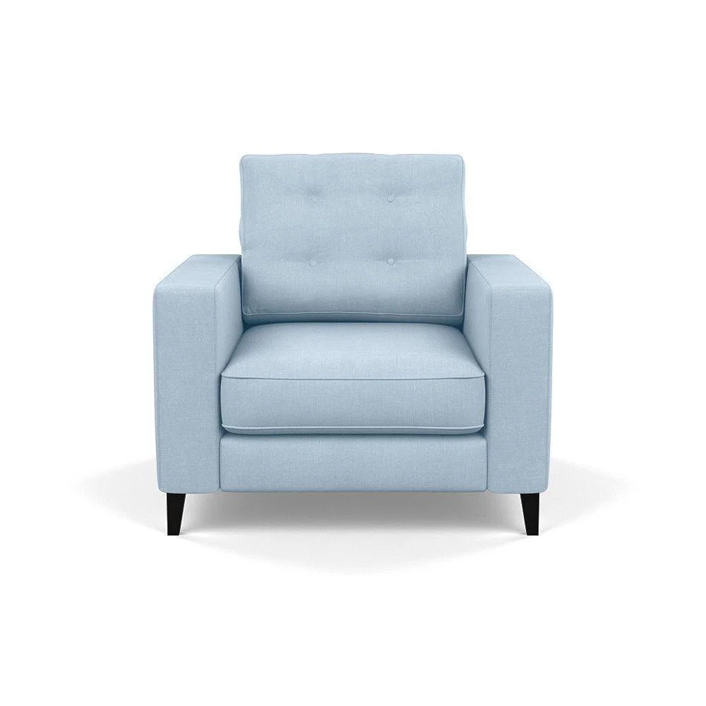 Heal's Richmond 4 Seater Sofa Smart Luxe Velvet Grass Tinted Ash Feet - Heal's UK Furniture – image 143