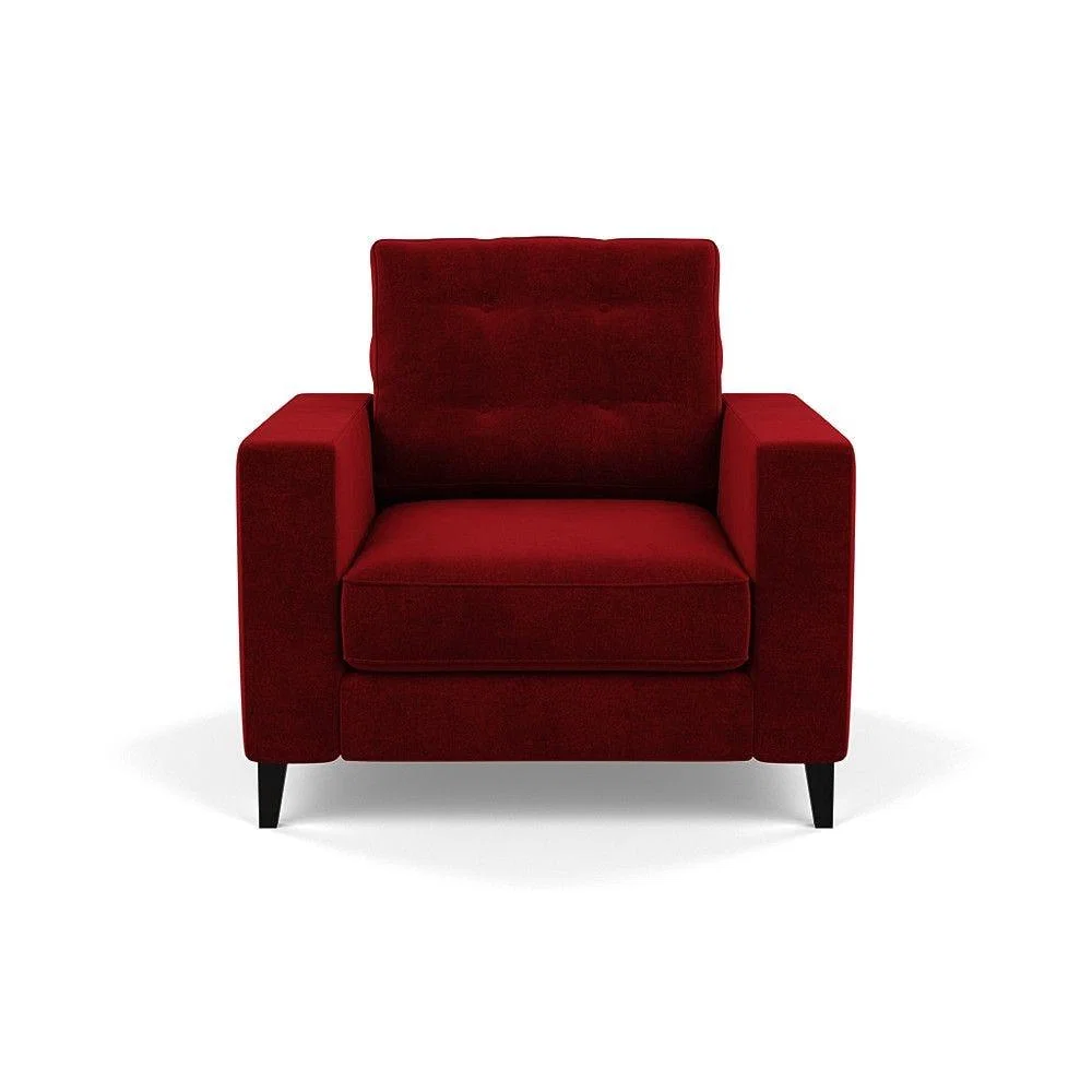 Heal's Richmond 4 Seater Sofa Smart Luxe Velvet Grass Tinted Ash Feet - Heal's UK Furniture – image 145