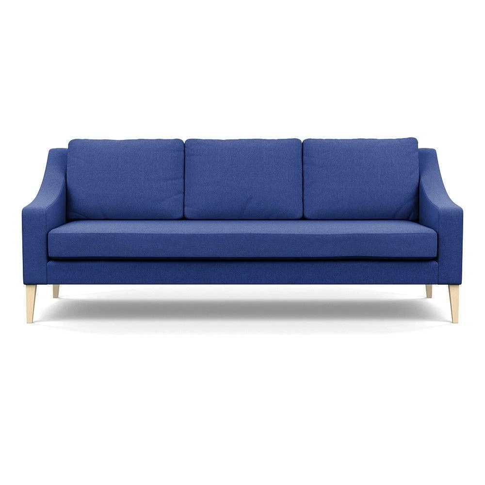 Heal's Richmond 4 Seater Sofa Smart Luxe Velvet Grass Tinted Ash Feet - Heal's UK Furniture – image 147