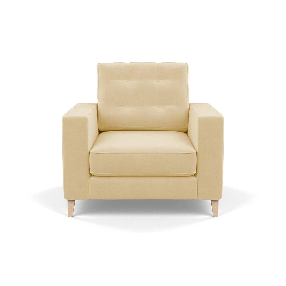 Heal's Richmond 4 Seater Sofa Smart Luxe Velvet Grass Tinted Ash Feet - Heal's UK Furniture – image 148