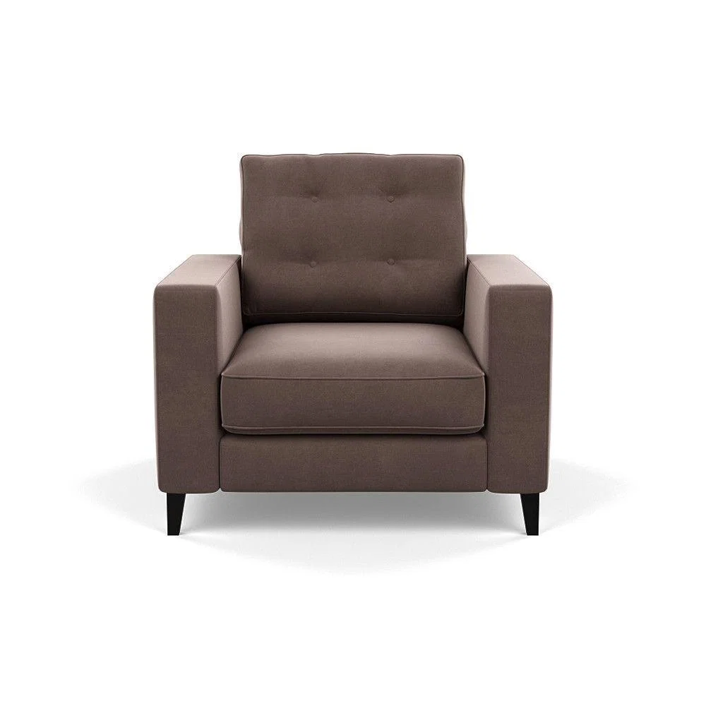 Heal's Richmond 4 Seater Sofa Smart Luxe Velvet Grass Tinted Ash Feet - Heal's UK Furniture – image 16