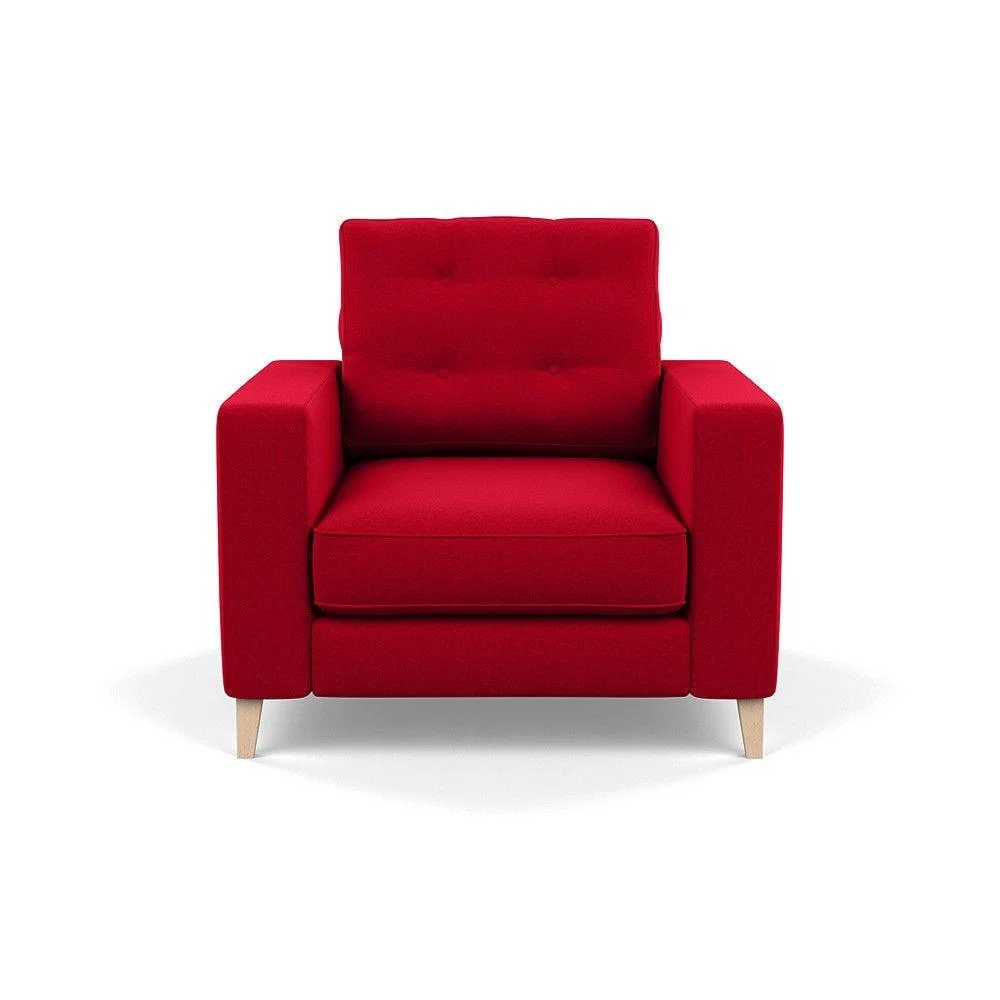 Heal's Richmond 4 Seater Sofa Smart Luxe Velvet Grass Tinted Ash Feet - Heal's UK Furniture – image 19