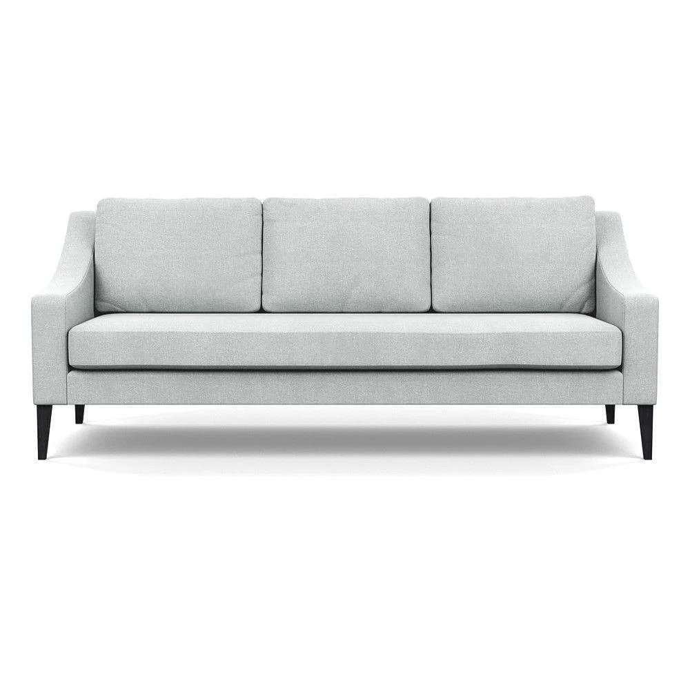 Heal's Richmond 4 Seater Sofa Smart Luxe Velvet Grass Tinted Ash Feet - Heal's UK Furniture – image 23