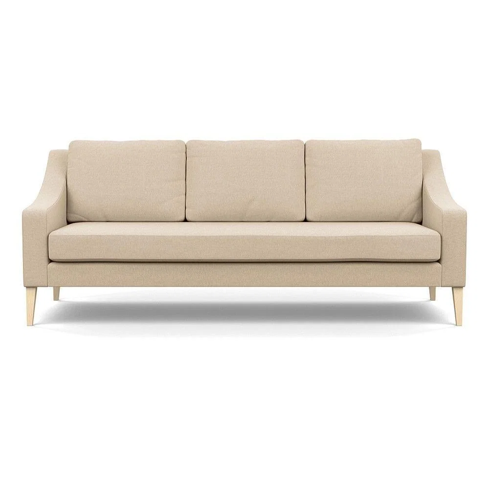 Heal's Richmond 4 Seater Sofa Smart Luxe Velvet Grass Tinted Ash Feet - Heal's UK Furniture – image 25