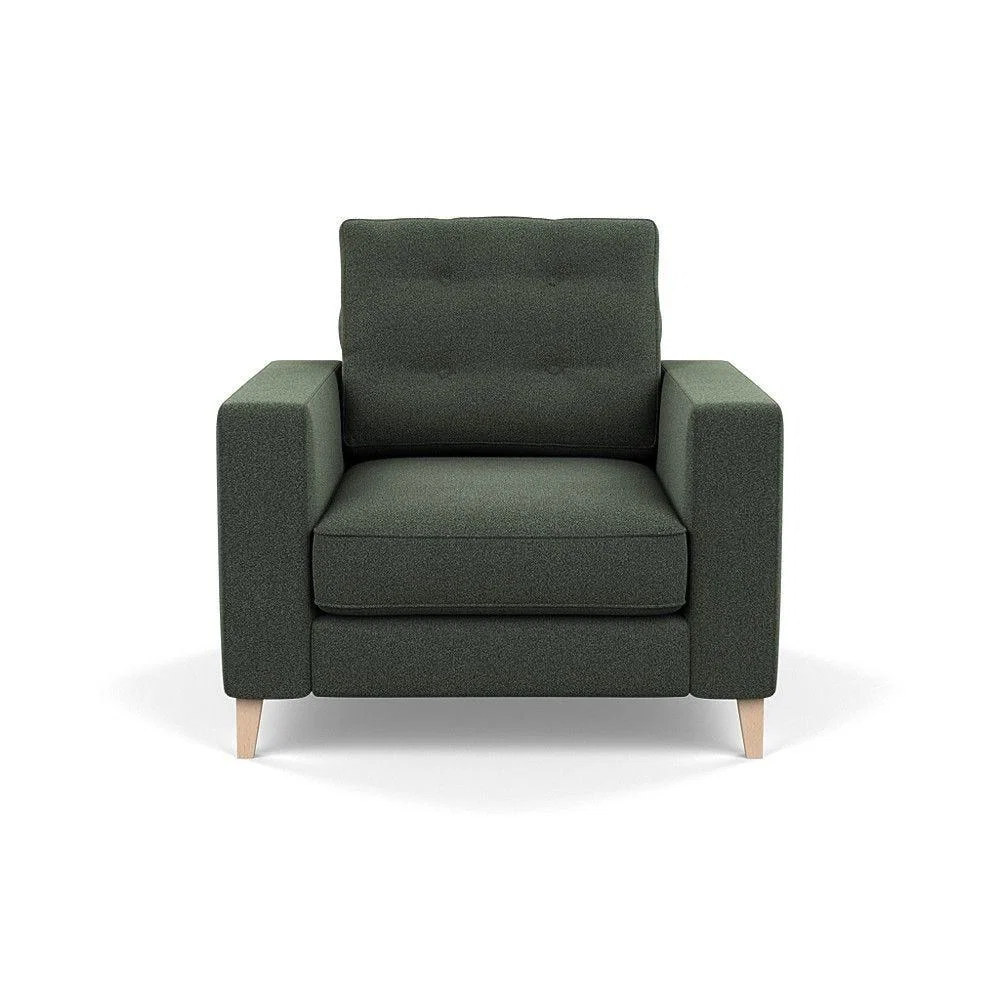 Heal's Richmond 4 Seater Sofa Smart Luxe Velvet Grass Tinted Ash Feet - Heal's UK Furniture – image 32