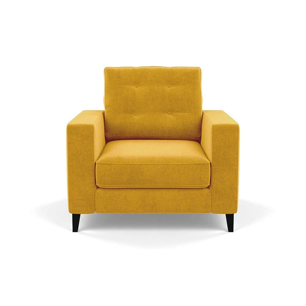 Heal's Richmond 4 Seater Sofa Smart Luxe Velvet Grass Tinted Ash Feet - Heal's UK Furniture – image 36