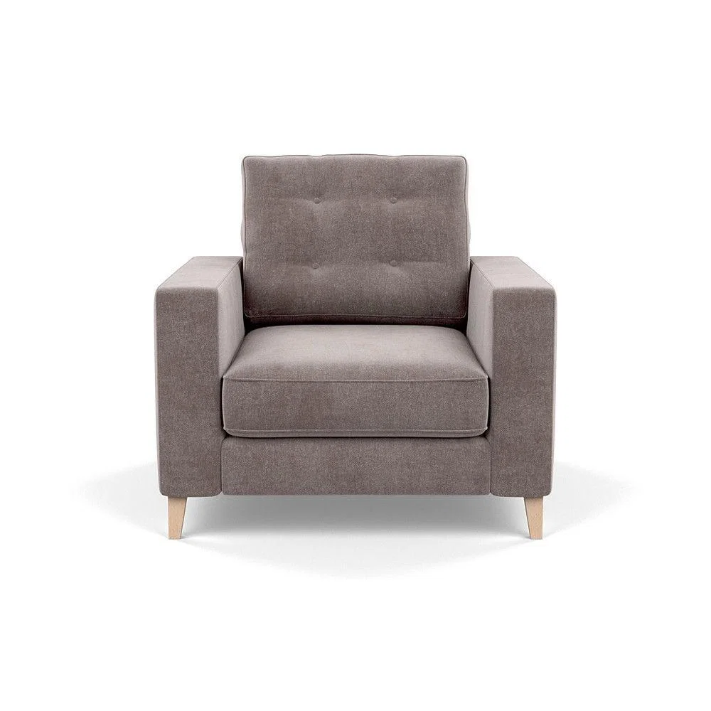 Heal's Richmond 4 Seater Sofa Smart Luxe Velvet Grass Tinted Ash Feet - Heal's UK Furniture – image 39