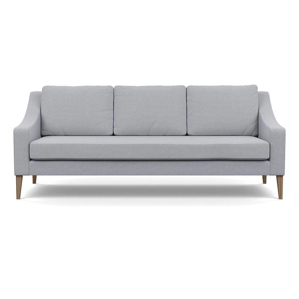 Heal's Richmond 4 Seater Sofa Smart Luxe Velvet Grass Tinted Ash Feet - Heal's UK Furniture – image 41